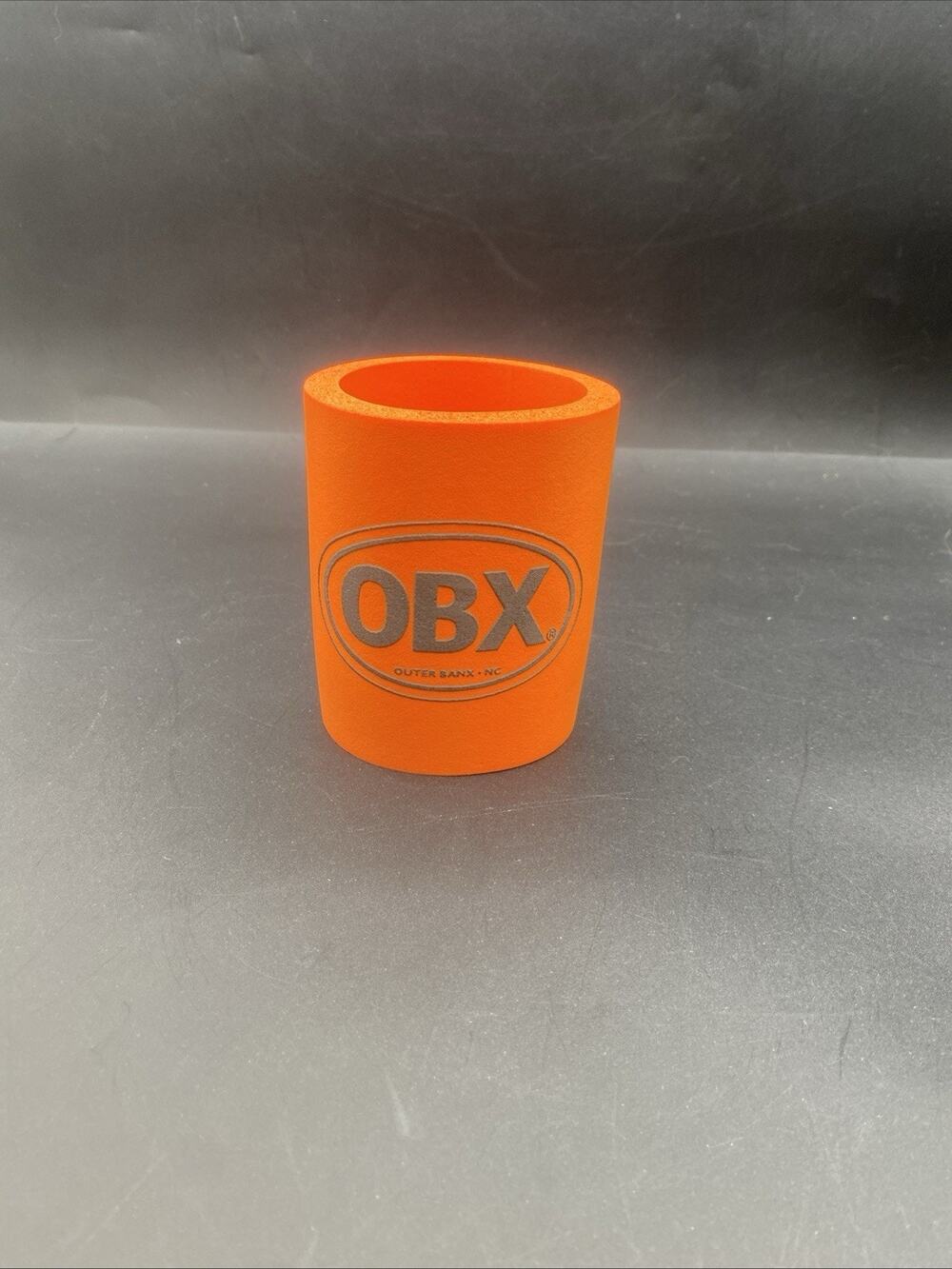 Outer Banks Banx North Carolina ( OBX ) Orange Drink Koozie